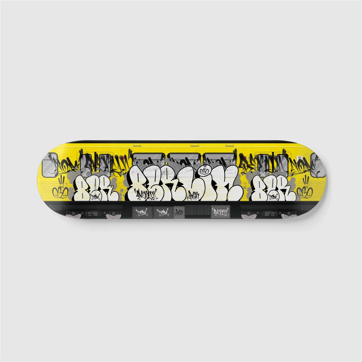 Throw-Up City Berlin Skateboard Deck | Limited Edition Graffiti
